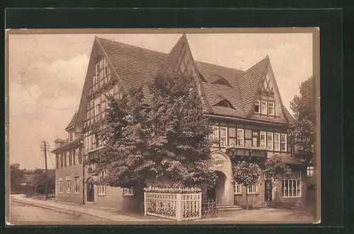 AK Sülzhayn / Südharz, Hotel Ernst von Otto Ernst