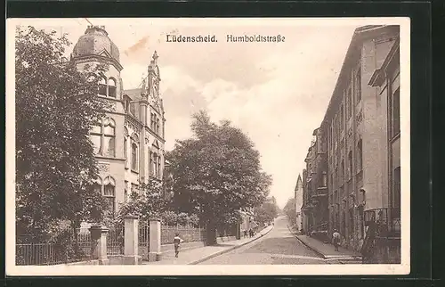 AK Lüdenscheid, Villa an der Humboldstrasse
