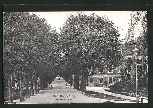 AK Bad Ronneburg, Brunnenstrasse