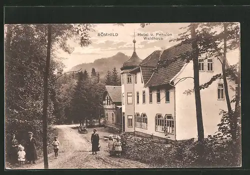 AK Römhild, Hotel-Pension Zum Waldhaus
