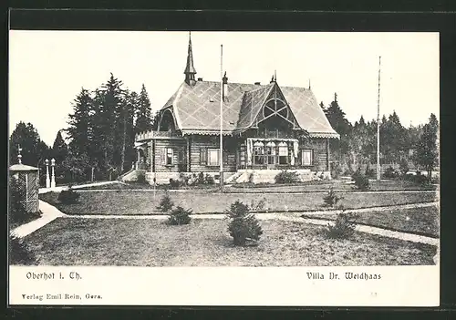 AK Oberhof / Thüringen, Villa Dr. Weidhass