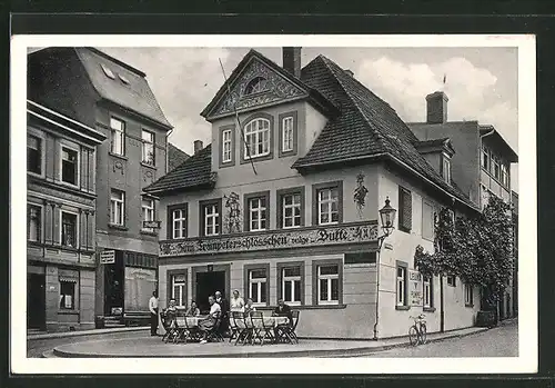 AK Eisenberg / Thüringen, Gasthaus Zum Trompeterschlösschen