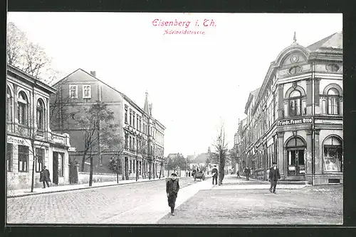 AK Eisenberg / Thüringen, Conditorei in der Adelheidstrasse