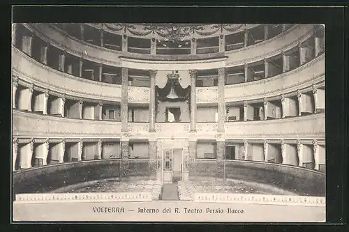 AK Volterra, Interno del R. Teatro Persia Ilacca