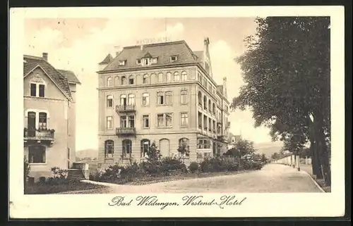 AK Bad Wildungen, Westend-Hotel
