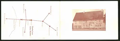 Klapp-AK Randen, Gasthof zum Hohen Kanden v. F. Neukum