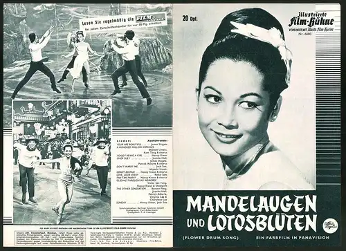 Filmprogramm IFB Nr. 6080, Mandelaugen und Lotosblüten, Nancy Kwan, James Shigeta, Regie: Henry Koster