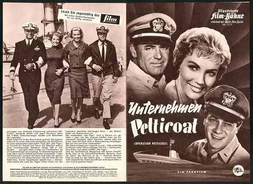 Filmprogramm IFB Nr. 5114, Unternehmen Petticoat, Cary Grant, Tony Curtis, Regie: Blake Edwards