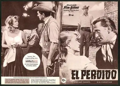 Filmprogramm IFB Nr. 5909, El Perdido, Rock Hudson, Kirk Douglas, Regie: Robert Aldrich