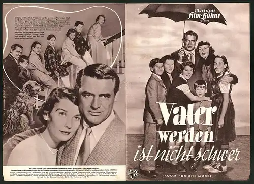 Filmprogramm IFB Nr. 1978, Vater werden ist nicht schwer, Cary Grant, Betsy Drake, Regie: Norman Taurog