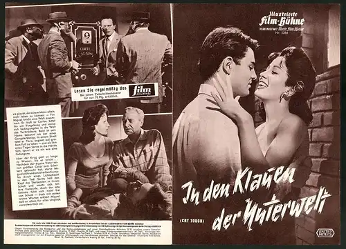 Filmprogramm IFB Nr. 5268, In den Klauen der Unterwelt, John Saxon, Linda Cristal, Regie: Paul Stanley