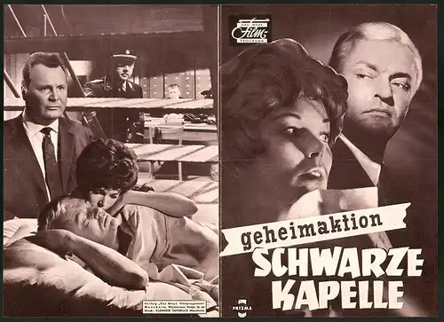 Filmprogramm DNF, Geheimaktion Schwarze Kapelle, Peter van Eyck, Dawn Addams, Regie: Ralph Habib
