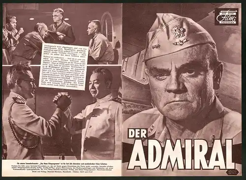 Filmprogramm DNF, Der Admiral, James Cagney, Dennis Weaver, Regie: Robert Montgomery