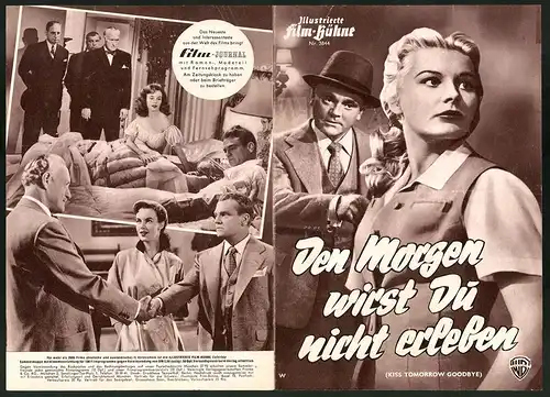 Filmprogramm IFB Nr. 3844, Den Morgen wirst Du nicht erleben, James Cagney, Barbara Payton, Regie: Gordon Douglas