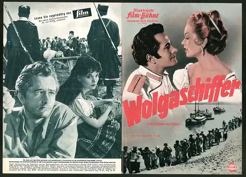 Filmprogramm IFB Nr. 4740, Wolgaschiffer, John Derek, Dawn Addams, Regie: Victor Tourjansky