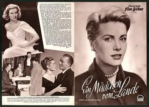 Filmprogramm IFB Nr. 2778, Ein Mädchen vom Lande, Bing Crosby, Grace Kelly, Regie: George Seaton