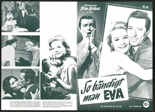 Filmprogramm IFB Nr. 6987, So bändigt man Eva, Sandra Dee, Robert Goulet, Regie: Jack Smight