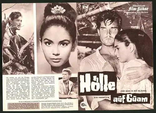 Filmprogramm IFB Nr. 6451, Hölle auf Guam, Jeffrey Hunter, Marshall Thompson, Regie: John Monks jr.