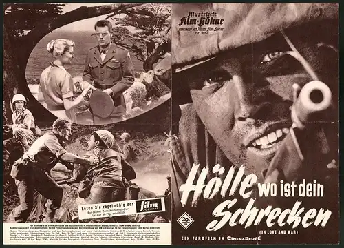 Filmprogramm IFB Nr. 4642, Hölle wo ist dein Schrecken, Robert Wagner, Jeffrey Hunter, Regie: Philip Dunne