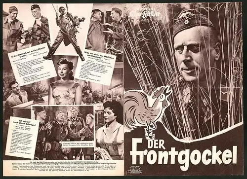 Filmprogramm IFB Nr. 2974, Der Frontgockel, Peter Pasetti, Herbert Hübner, Regie: Ferdinand Dörfler