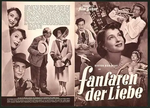 Filmprogramm IFB Nr. 1257, Fanfaren der Liebe, Dieter Borsche, Inge Egger, Regie: Kurt Hoffmann