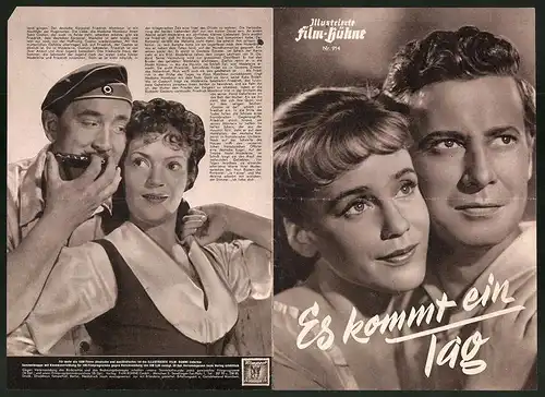 Filmprogramm IFB Nr. 914, Es kommt ein Tag, Dieter Borsche, Maria Schell, Regie: Rudolf Jugert