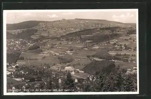 AK Klingenthal i. Sa., Rundschau nach dem Aschberg