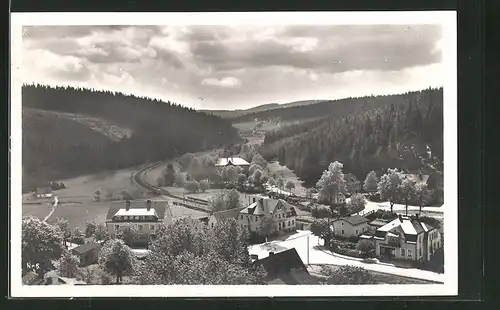 AK Rautenkranz /Erzgeb., Blick ins Muldenthal