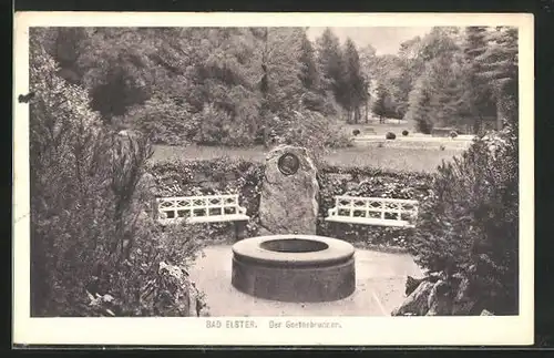 AK Bad Elster, der Goethebrunnen