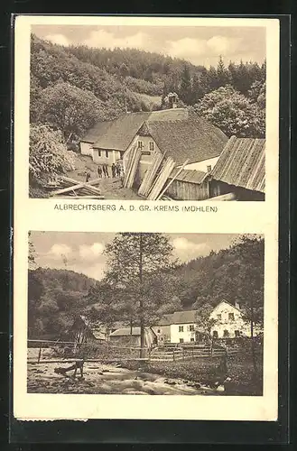 AK Albrechtsberg a. d. grossen Krems, Zwei Perspektiven aus dem Ort