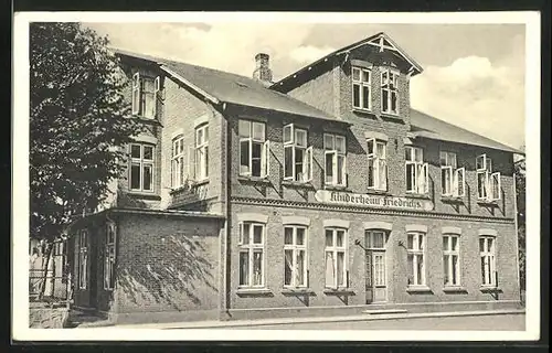AK Nebel a. Amrum, Blick auf das Kinderheim Friedrichs