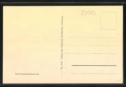 AK Eschwege, Ortsansicht ums Jahr 1650