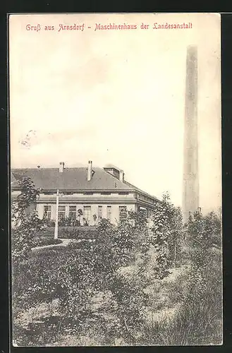 AK Arnsdorf, Maschinenhaus der Landesanstalt