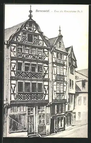 AK Berncastel, Haus alte Römerstrasse 3