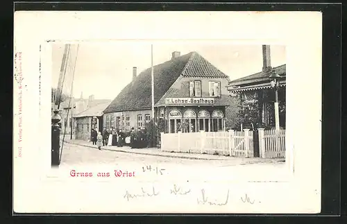 AK Wrist, H. Lohse`s Gasthaus