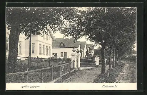 AK Kellinghusen, Häuser an der Lindenstrasse