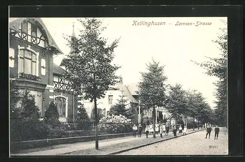 AK Kellinghusen, Häuser an der Lornsen-Strasse