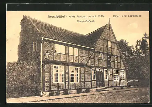 AK Brunsbüttel, Gemeindehaus (Altes Pastorat)