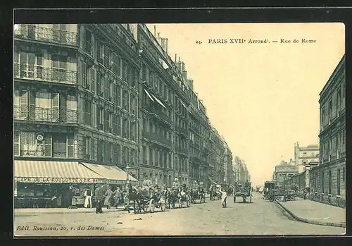 AK Paris, Rue de Rome