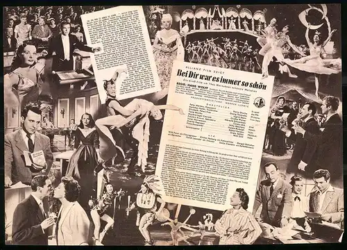 Filmprogramm IFB Nr. 2305, Bei Dir war es immer so schön, Heinz Drache, Georg Thomalla, Regie: Hans Wolff