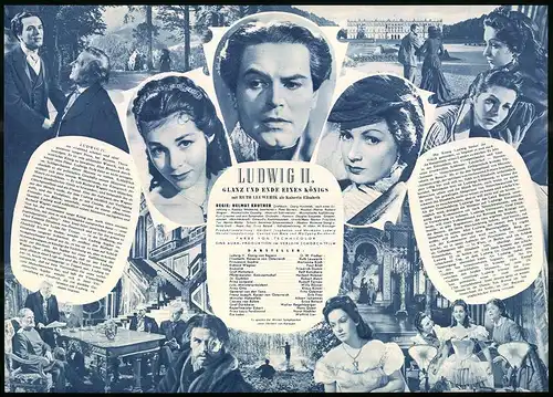 Filmprogramm IFB Nr. 2627, Ludwig II., O. W. Fischer, Ruth Leuwerick, Regie: Helmut Käutner