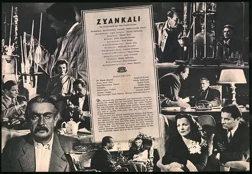 Filmprogramm IFB Nr. 361, Zyankali, Siegfried Breuer, Maria Andergast, Regie: Harald Röbbeling