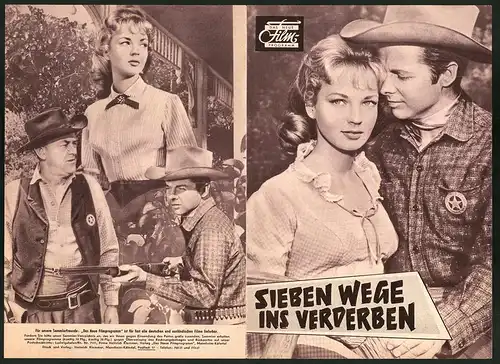 Filmprogramm DNF, Sieben Wege ins Verderben, Audie Murphy, Barry Sullivan, Regie: Harry Keller