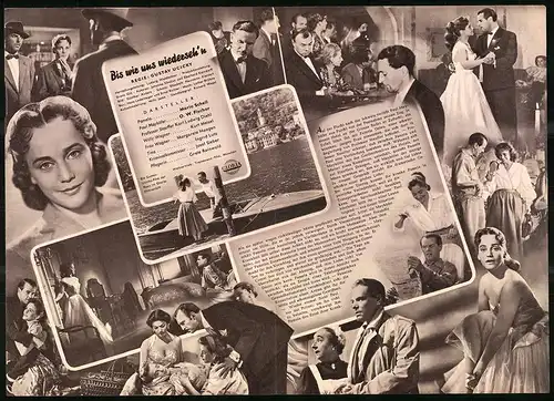 Filmprogramm IFB Nr. 1703, Bis wir uns wiederseh`n, Maria Schell, O. W. Fischer, Regie: Gustav Ucicky