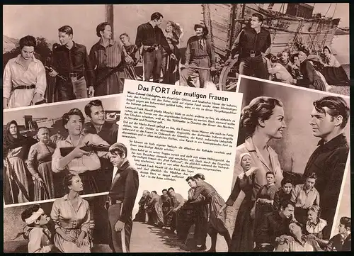 Filmprogramm DNF, Das Fort der mutigen Frauen, Audie Murphy, Kathryn Grant, Regie: Georgte Marshall