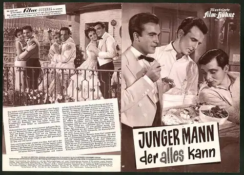 Filmprogramm IFB Nr. 3897, Junger Mann der alles kann, Georg Thomalla, Erik Schumann, Regie: Thomas Engel