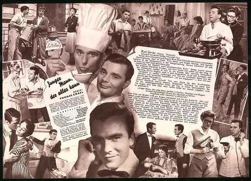 Filmprogramm IFB Nr. 3897, Junger Mann der alles kann, Georg Thomalla, Erik Schumann, Regie: Thomas Engel