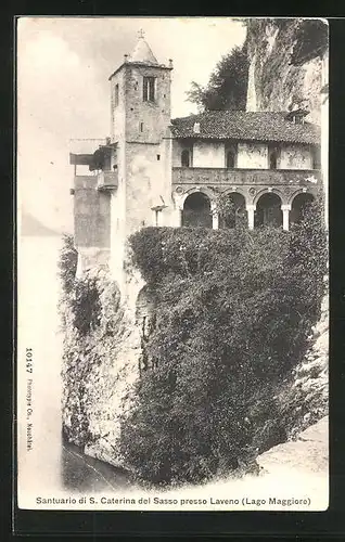 AK Leggiuno, Santuario di S. Caterina del Sasso presso Laveno