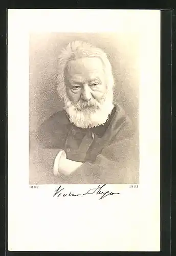 AK Victor Hugo mit verschränkten Armen