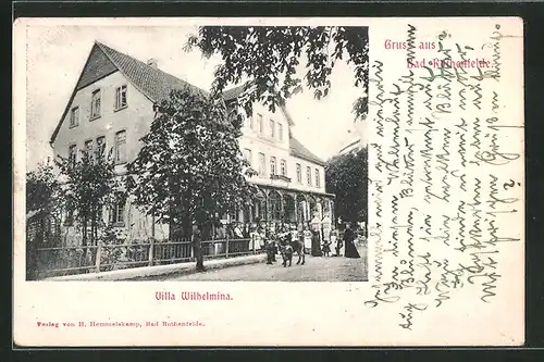 AK Bad Rothenfelde, Hotel Villa Wihelmina